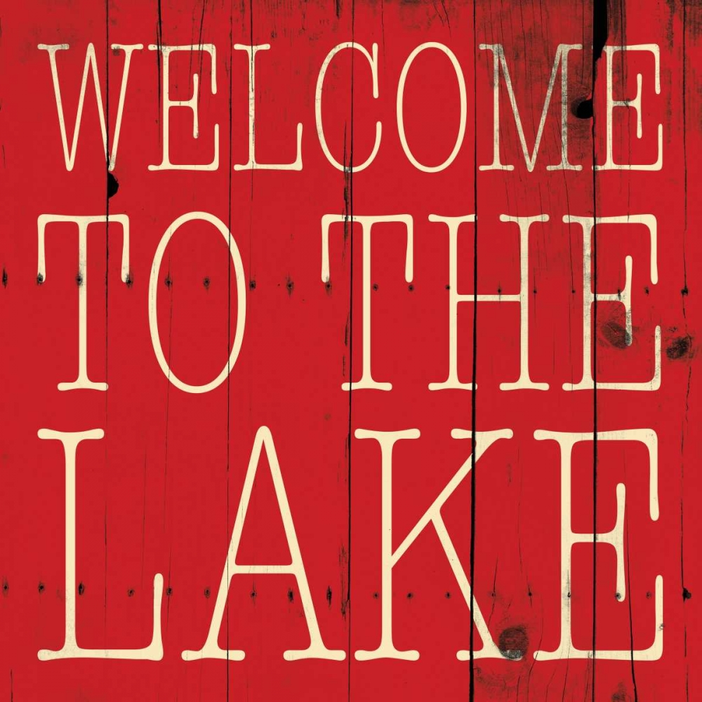 Welcome To The Lake art print by Jace Grey for $57.95 CAD