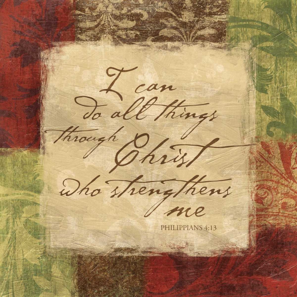 Philippians 4-13 art print by Jace Grey for $57.95 CAD