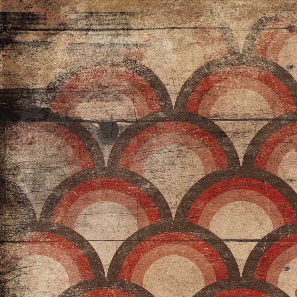 Red Geo 1 art print by Jace Grey for $57.95 CAD