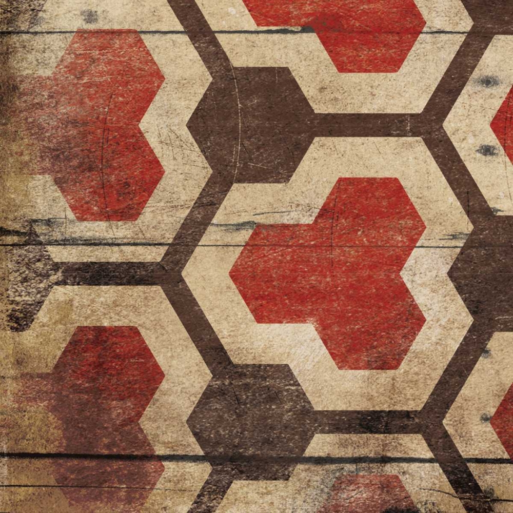 Red Geo 7 art print by Jace Grey for $57.95 CAD