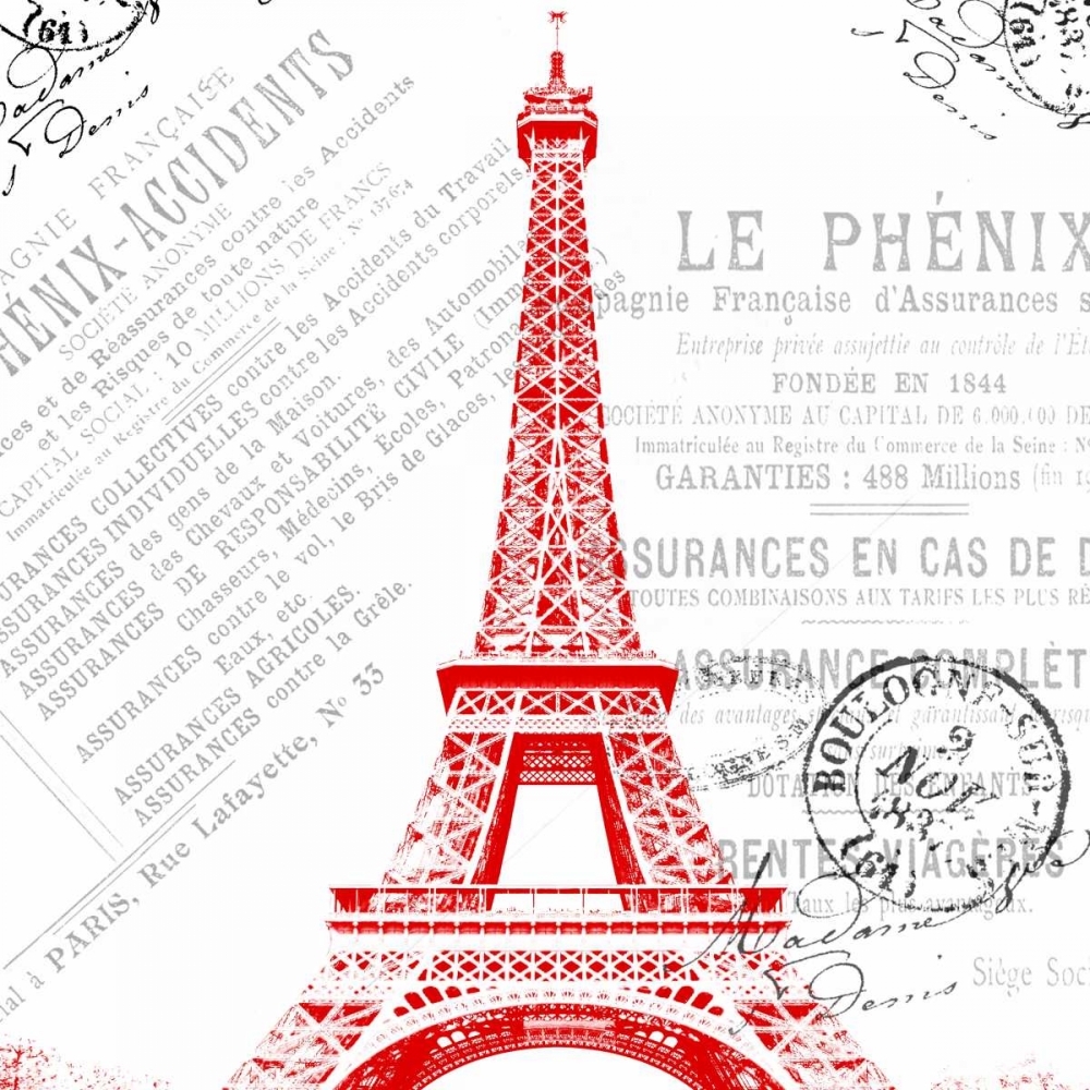 Paris 2 art print by Jace Grey for $57.95 CAD