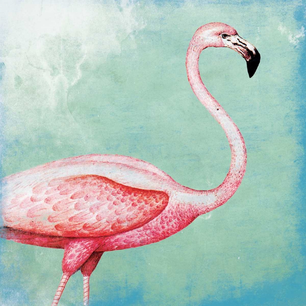 Tropical Flamingo art print by Jace Grey for $57.95 CAD