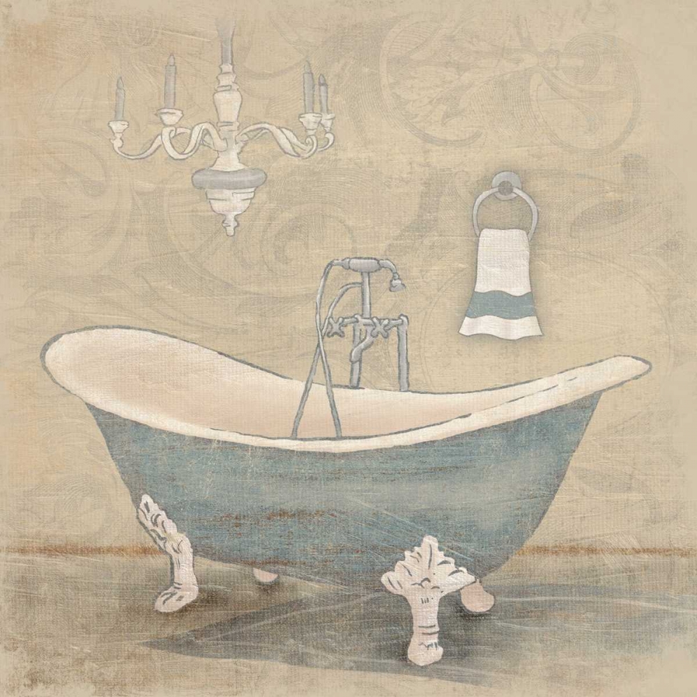 Blue Bath art print by Jace Grey for $57.95 CAD