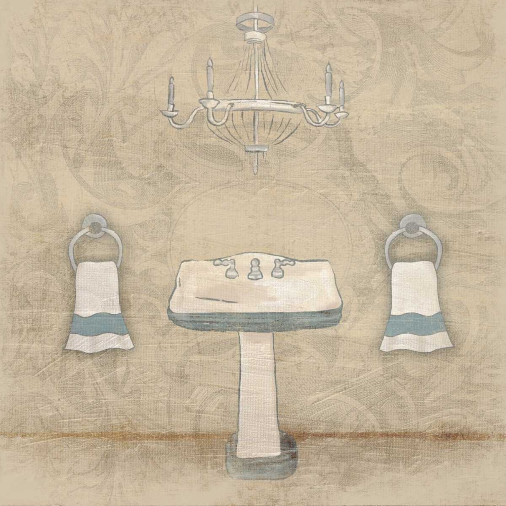 Blue Sink art print by Jace Grey for $57.95 CAD
