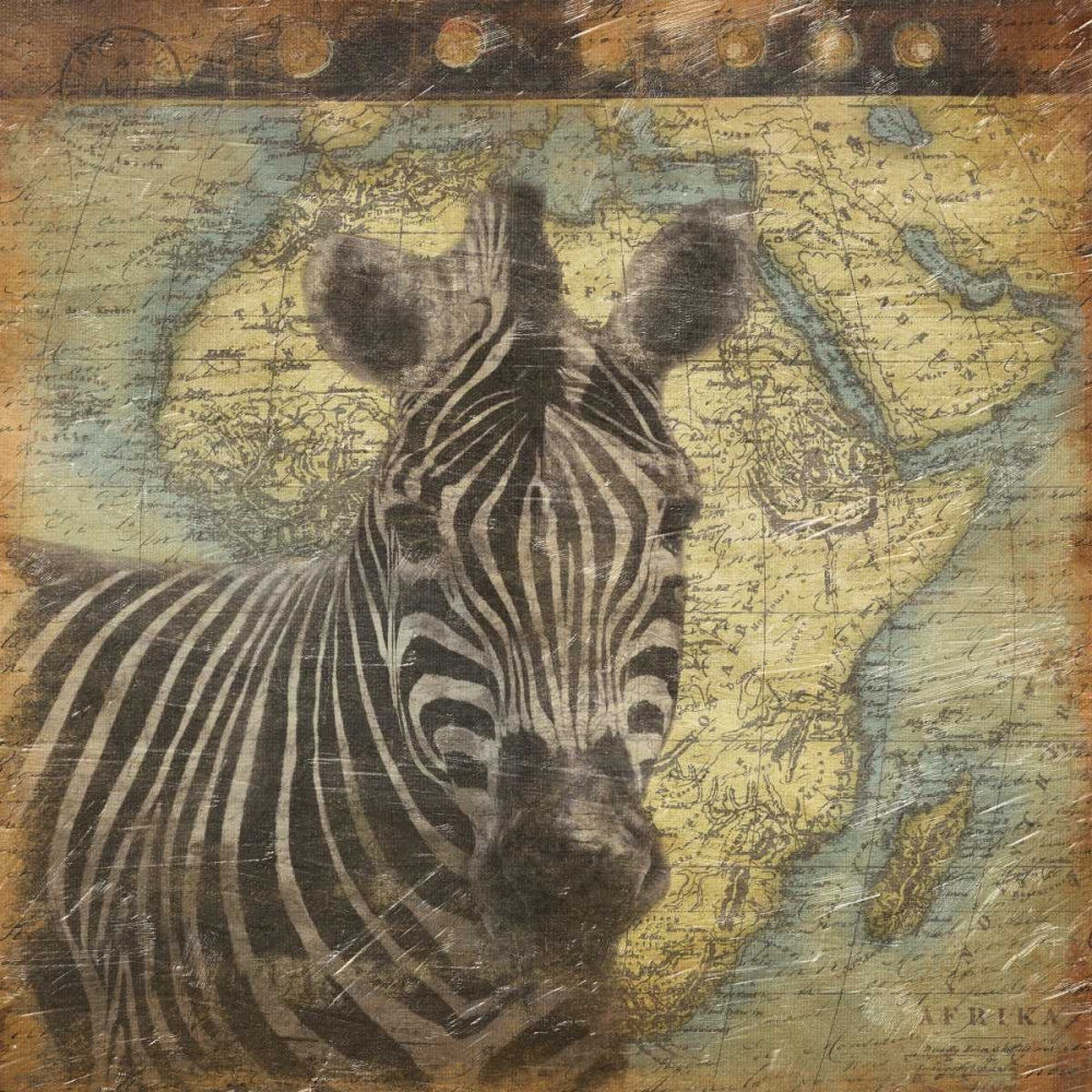 Zebra travel art print by Jace Grey for $57.95 CAD