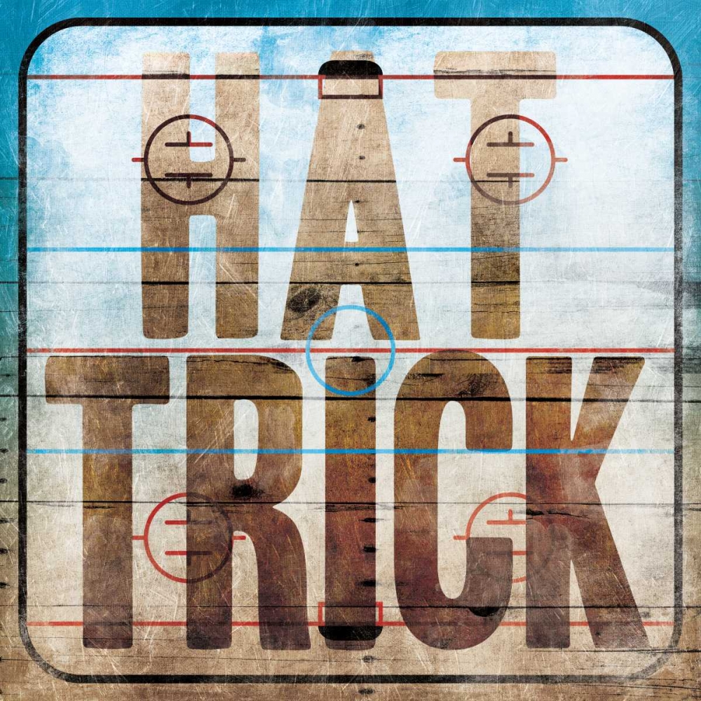 Hat trick art print by Jace Grey for $57.95 CAD