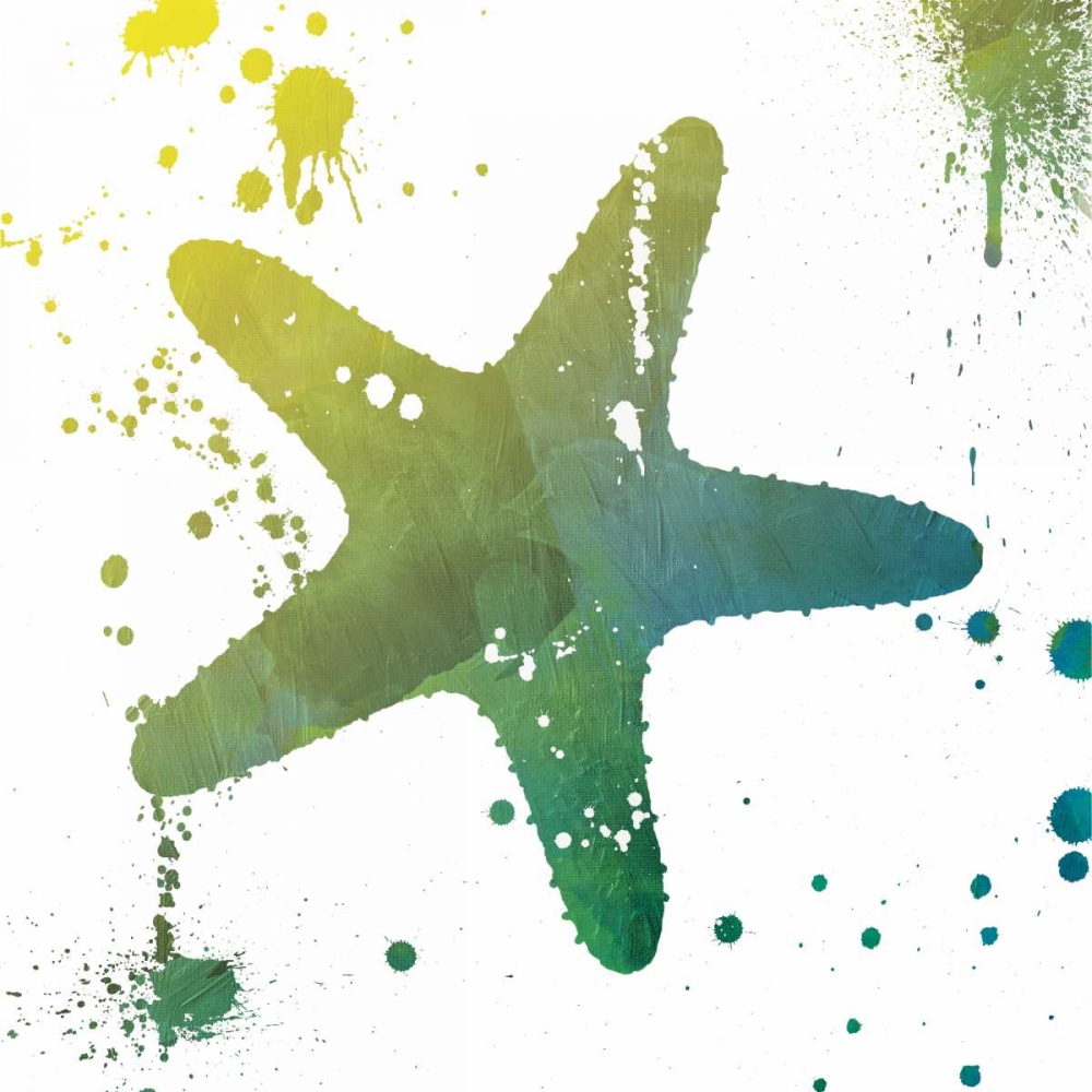 Starfish Splatter art print by Jace Grey for $57.95 CAD