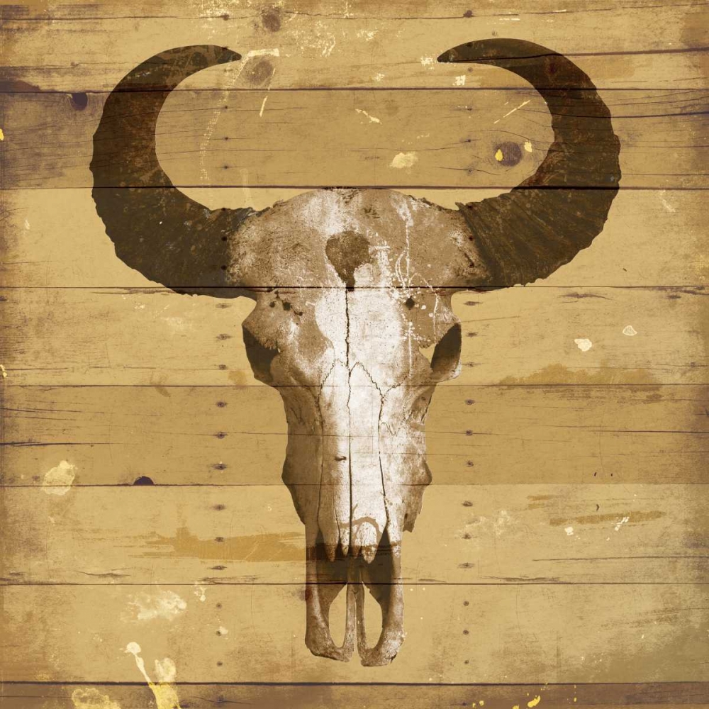 Rustic Bull art print by Jace Grey for $57.95 CAD
