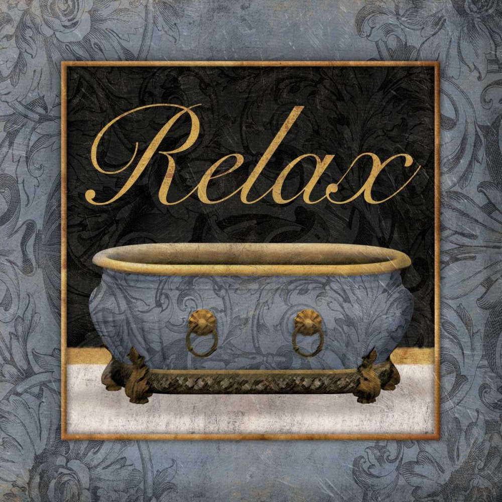 Relaxing Bath art print by Jace Grey for $57.95 CAD