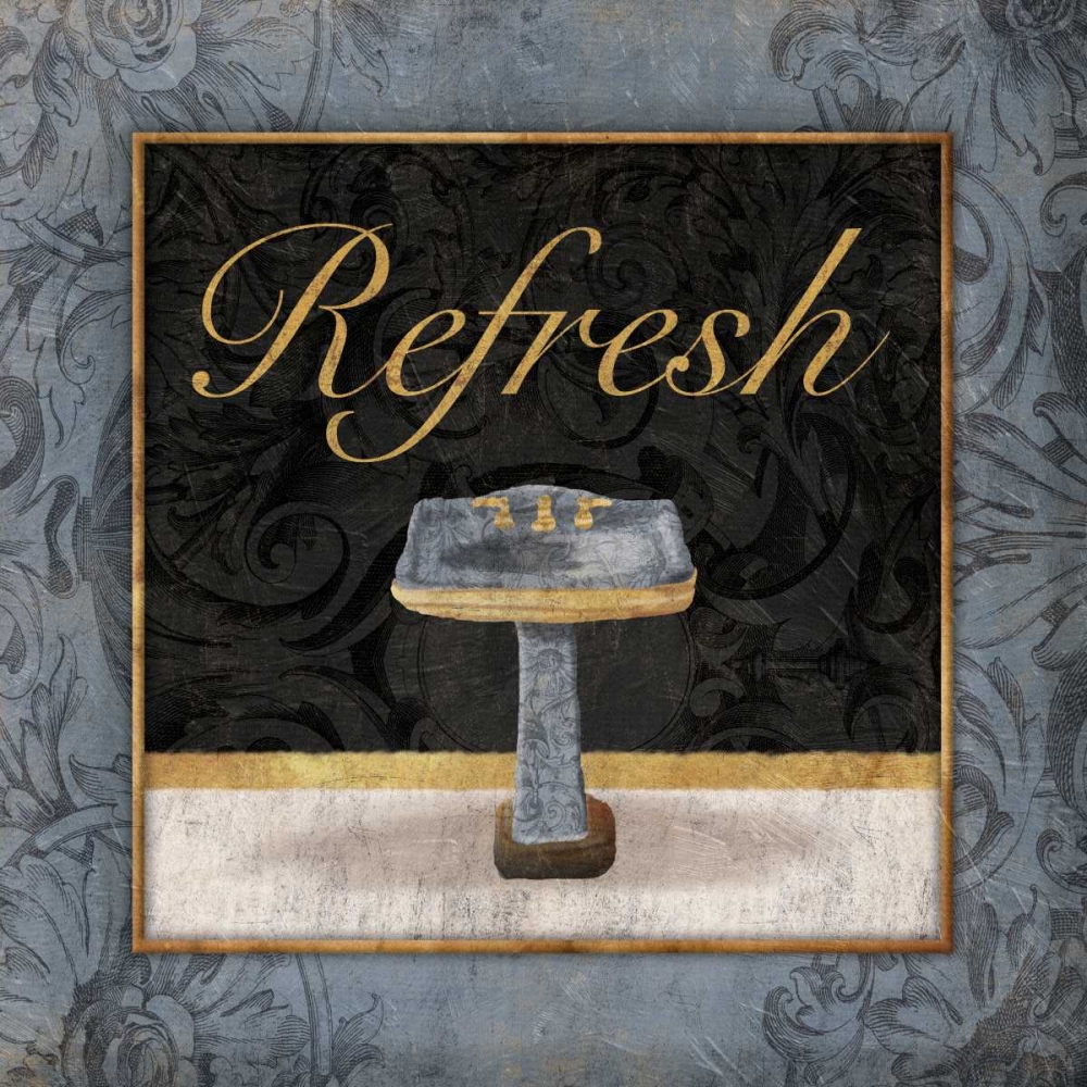 Refreshing Sink art print by Jace Grey for $57.95 CAD