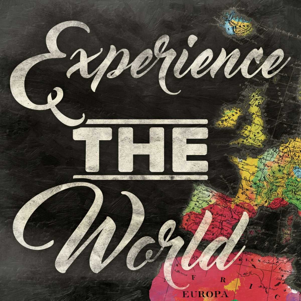 Experience The World art print by Jace Grey for $57.95 CAD