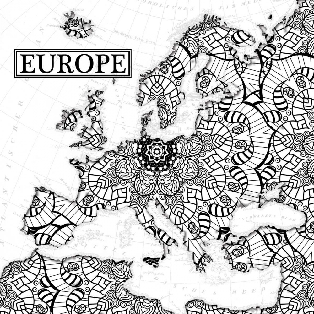 Europe Bloom art print by Jace Grey for $57.95 CAD