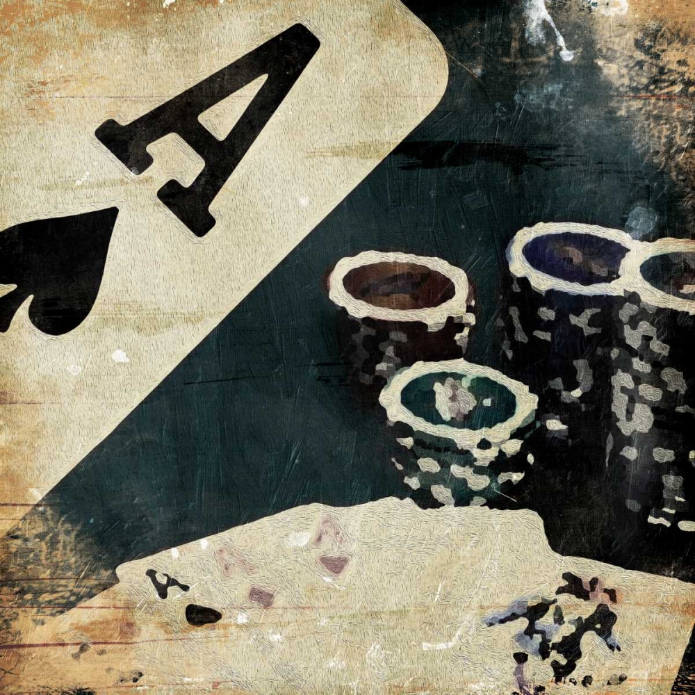 Poker Play Three art print by Jace Grey for $57.95 CAD