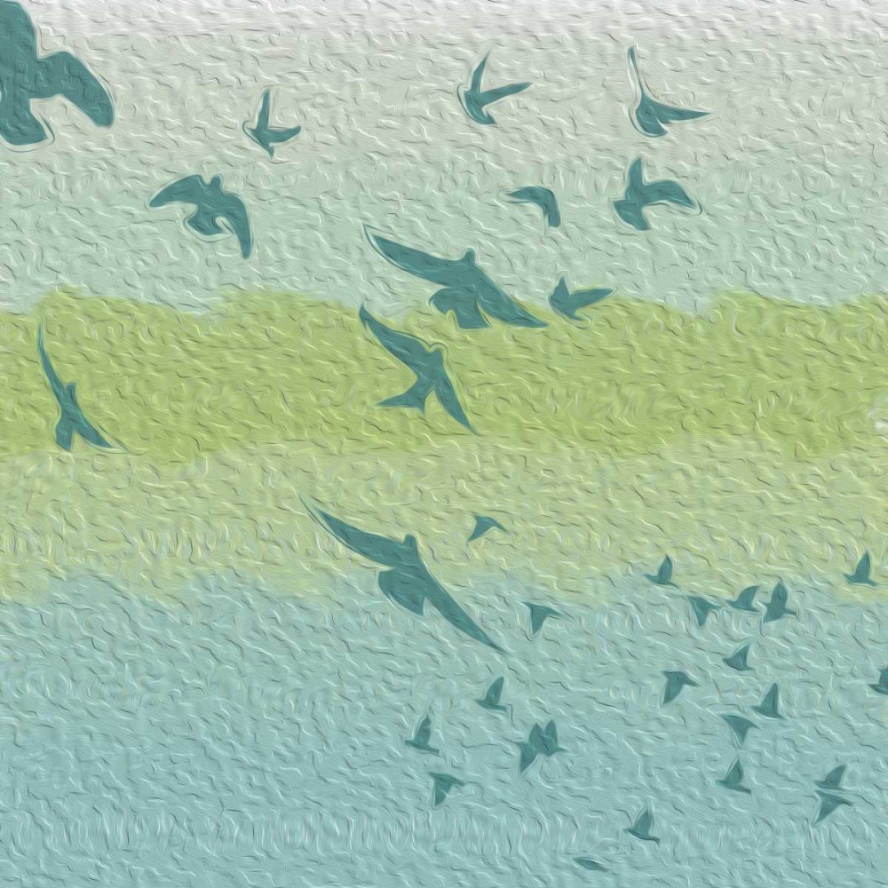 Coastal Birds Of Flight art print by Jace Grey for $57.95 CAD