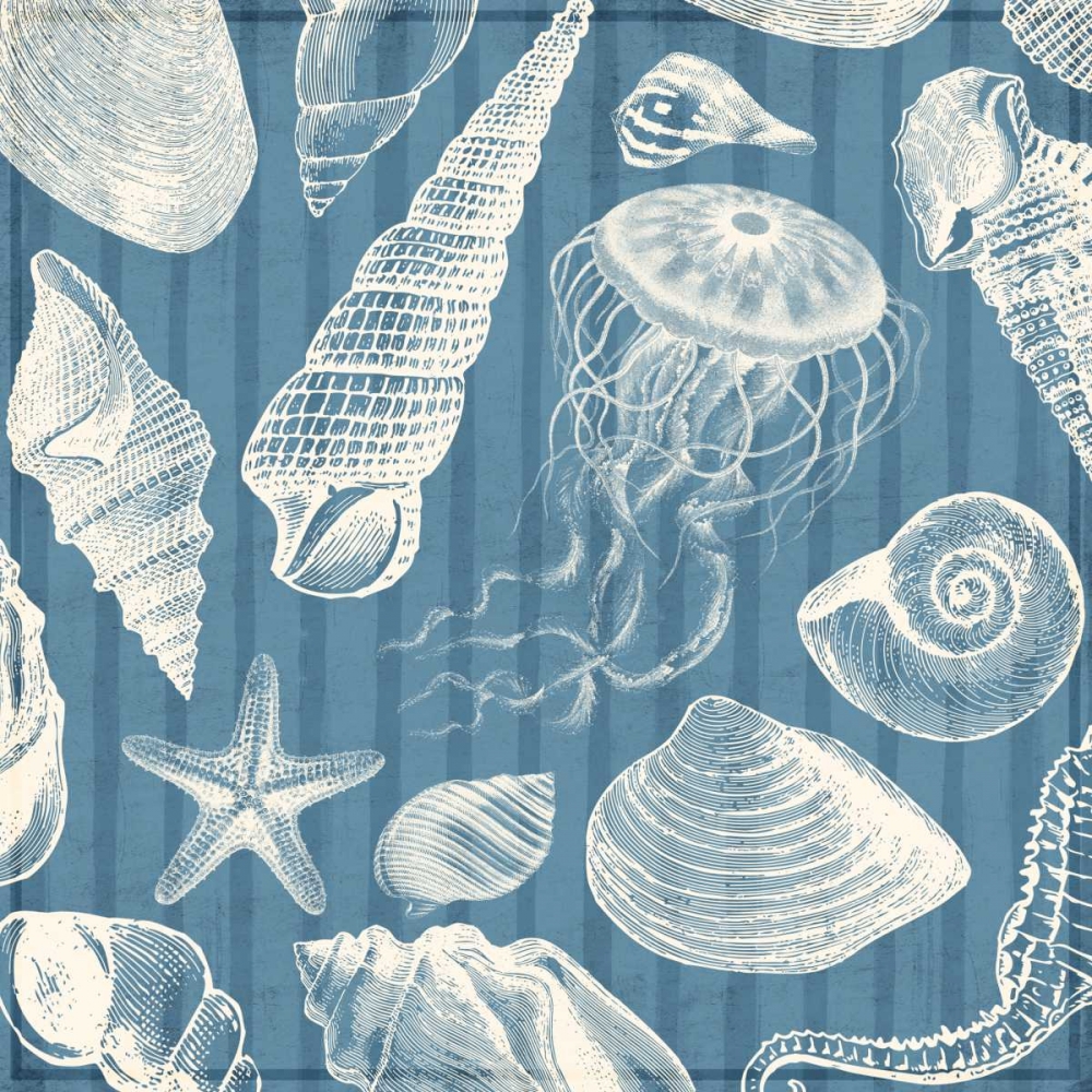 Blue Sea Mash Up art print by Jace Grey for $57.95 CAD