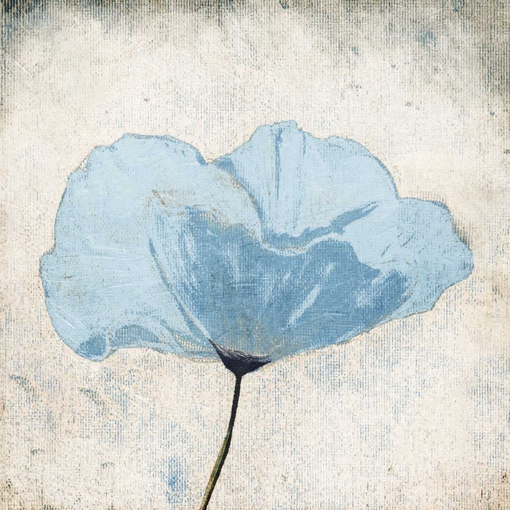 Soft Floral Blue art print by Jace Grey for $57.95 CAD