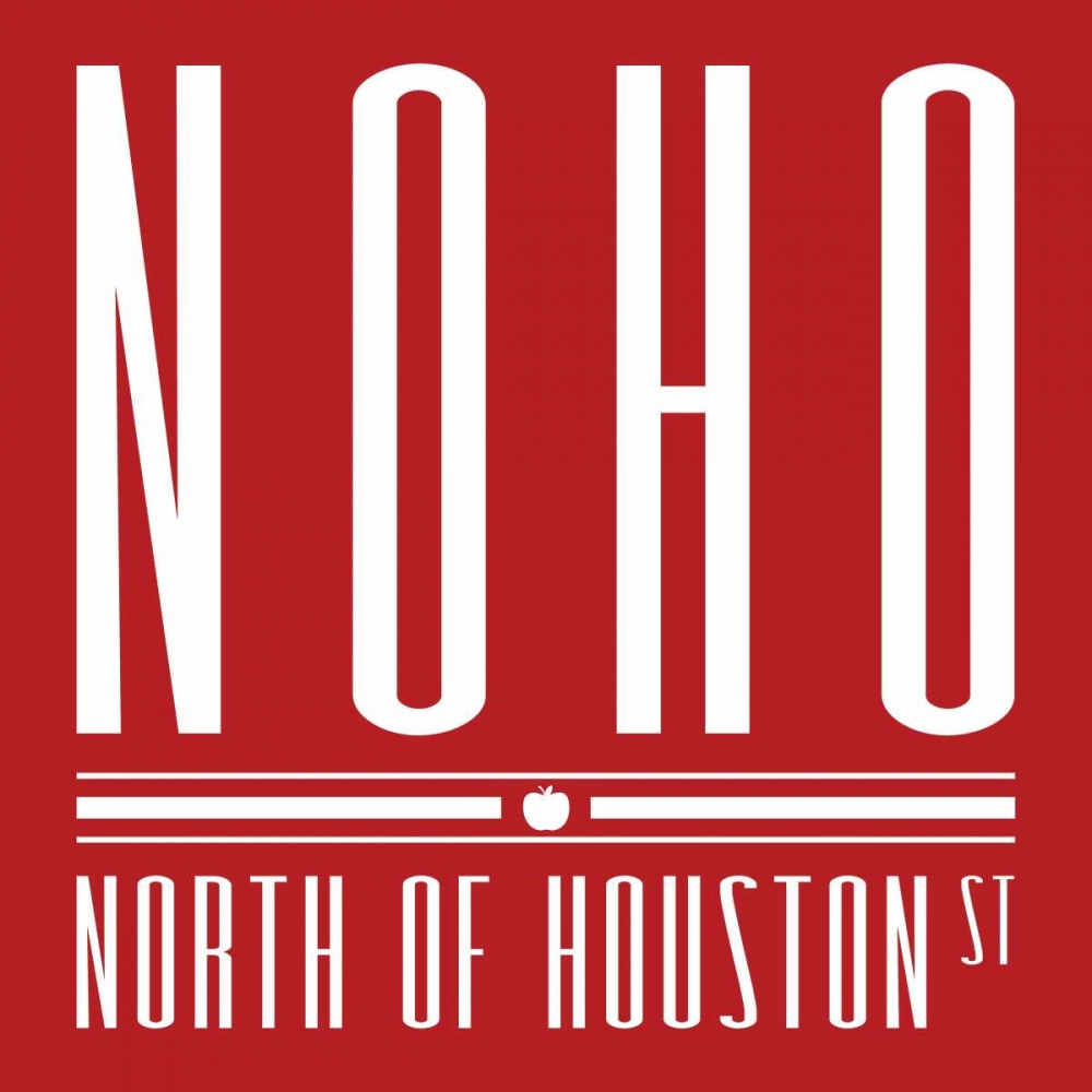 NOHO red art print by Jace Grey for $57.95 CAD