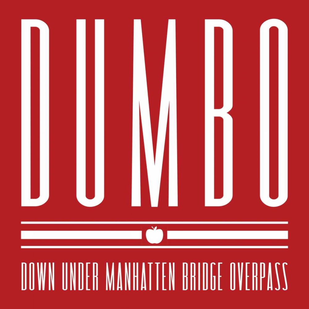 DUMBO red art print by Jace Grey for $57.95 CAD