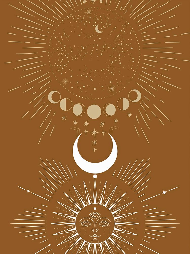 Sun And Moon Rise art print by Jesse Keith for $57.95 CAD