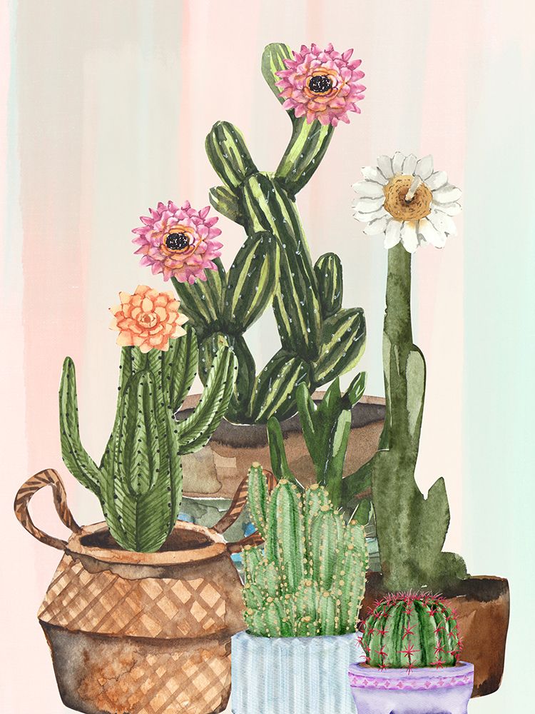 Cactus Abundance art print by Jesse Keith for $57.95 CAD