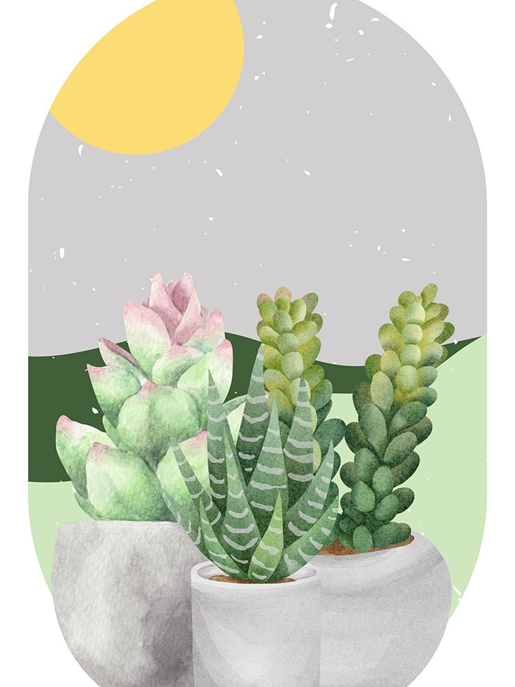 Modern Aloe art print by Jesse Keith for $57.95 CAD