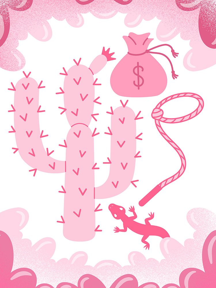 Pink Core Moneybag art print by Jesse Keith for $57.95 CAD