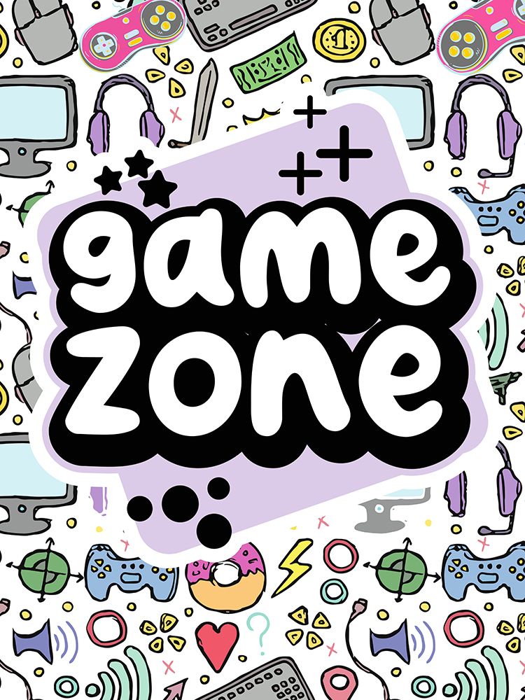 Game Zone Purple art print by Jesse Keith for $57.95 CAD