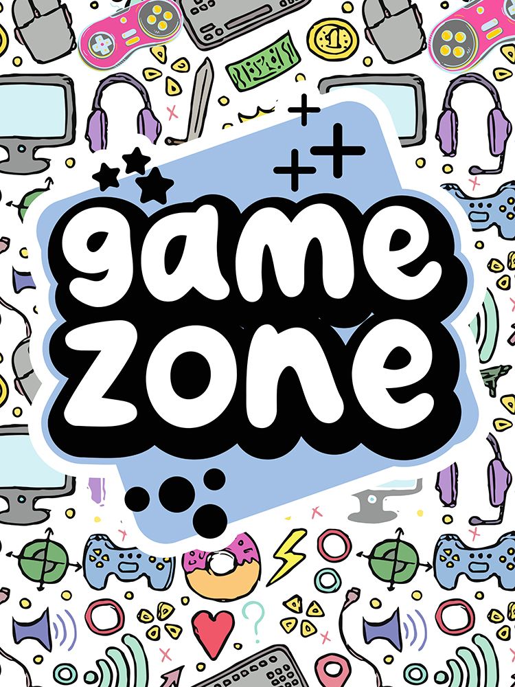 Game Zone Blue art print by Jesse Keith for $57.95 CAD