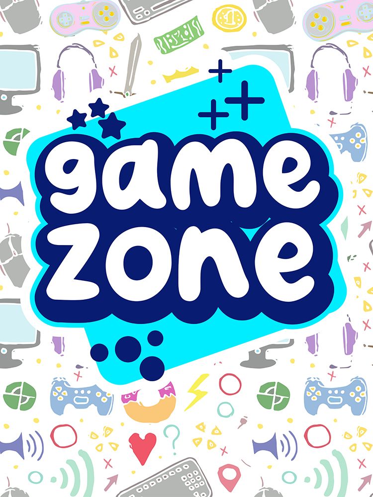 Game Zone Cyan art print by Jesse Keith for $57.95 CAD