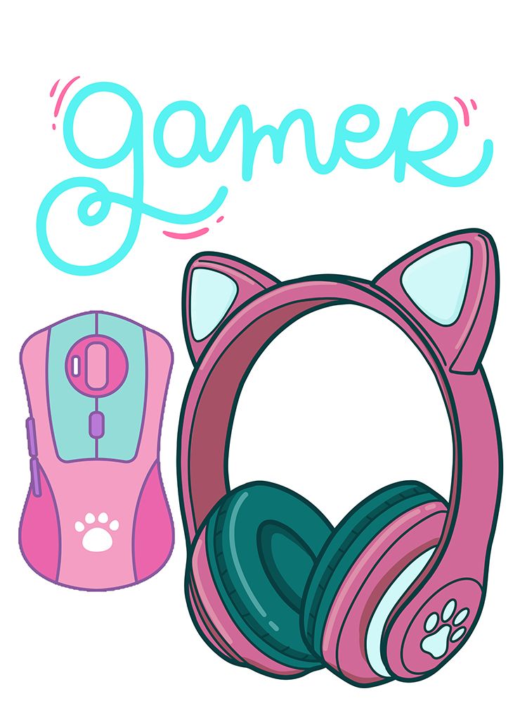 Meow Gamer art print by Jesse Keith for $57.95 CAD