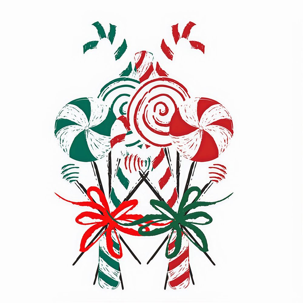 Candy Cane art print by Jesse Keith for $57.95 CAD