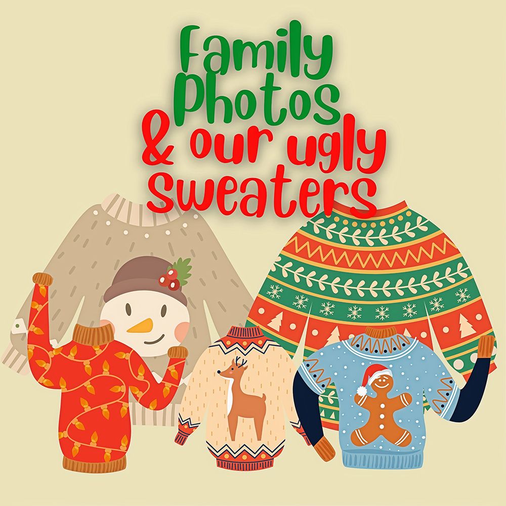 Ugly Sweaters art print by Jesse Keith for $57.95 CAD