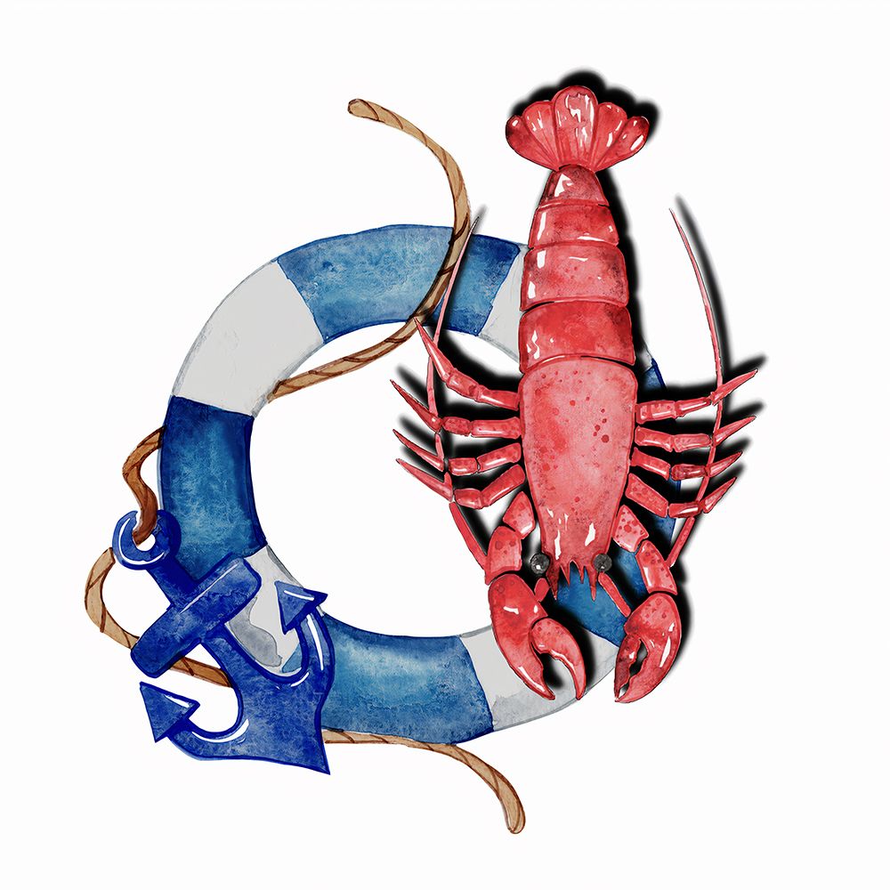 Lobster Anchor art print by Jesse Keith for $57.95 CAD