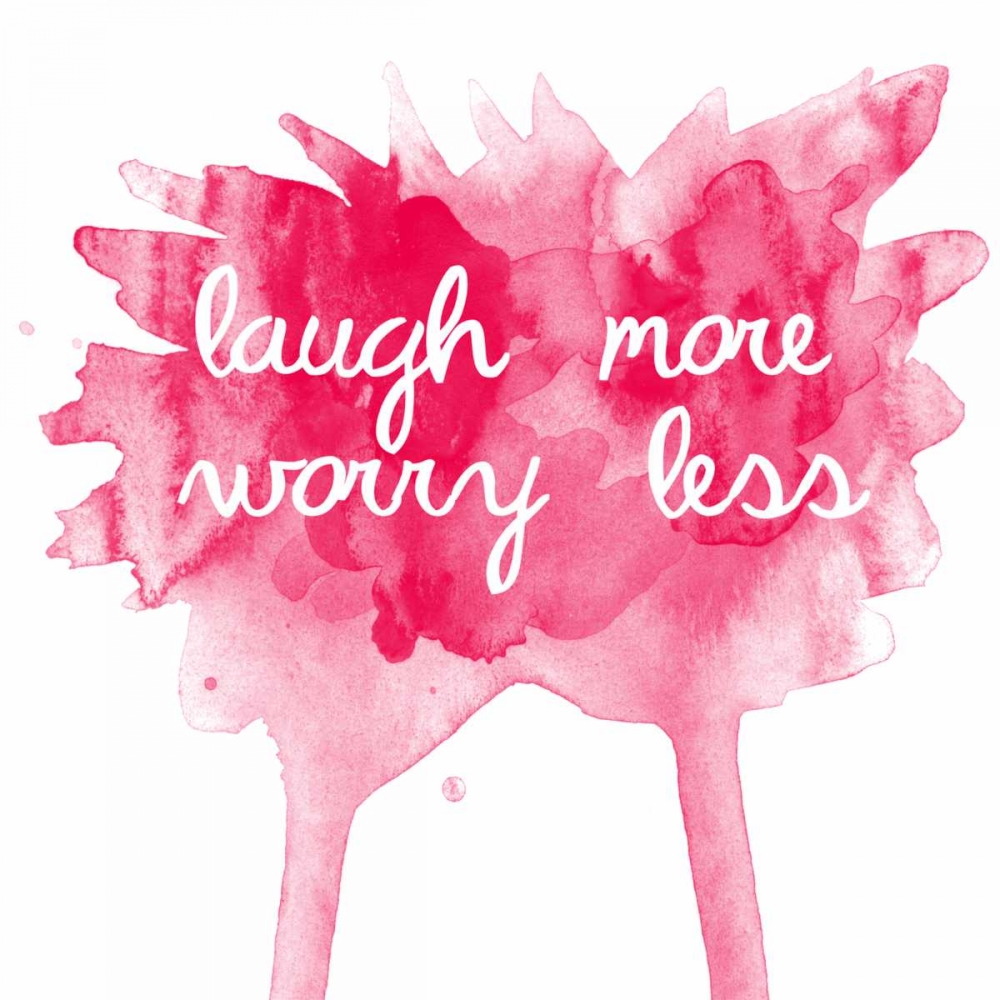 Worry Less art print by Jelena Matic for $57.95 CAD