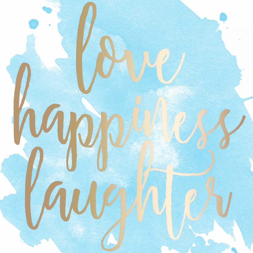 Love Happiness Laughter art print by Jelena Matic for $57.95 CAD