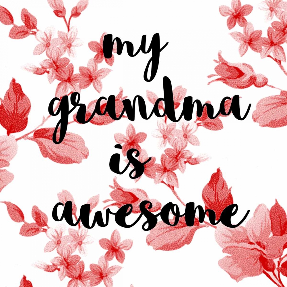 Awesome Grandma art print by Jelena Matic for $57.95 CAD