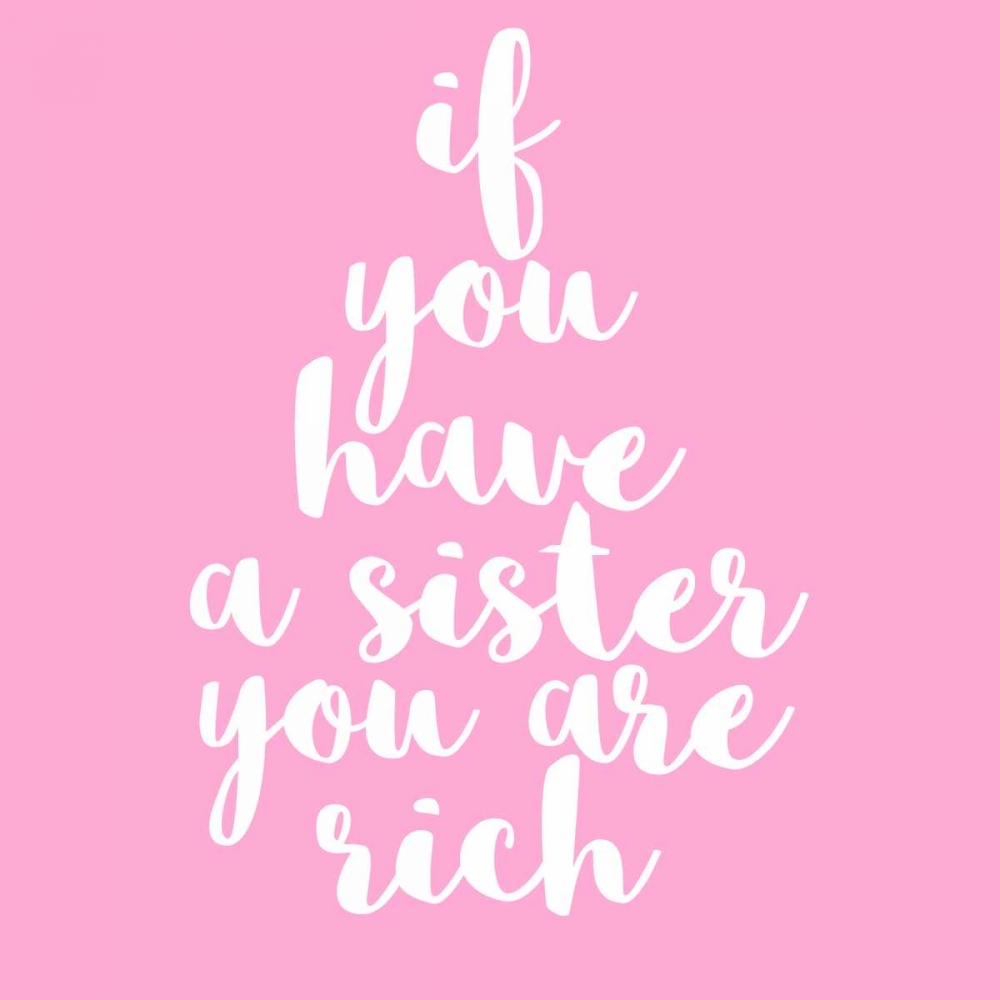 Sister Rich art print by Jelena Matic for $57.95 CAD