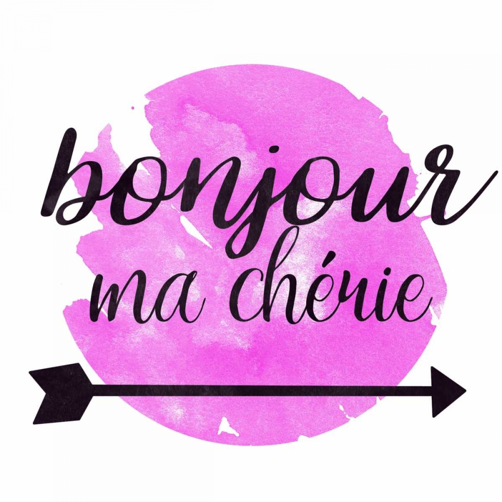 Bonjour Ma Cherie art print by Jelena Matic for $57.95 CAD