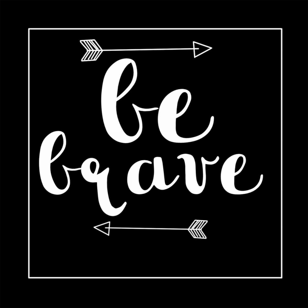 Be Brave Arrow art print by Jelena Matic for $57.95 CAD
