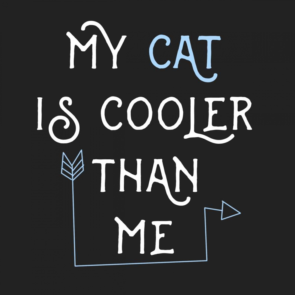 Cooler Cat art print by Jelena Matic for $57.95 CAD