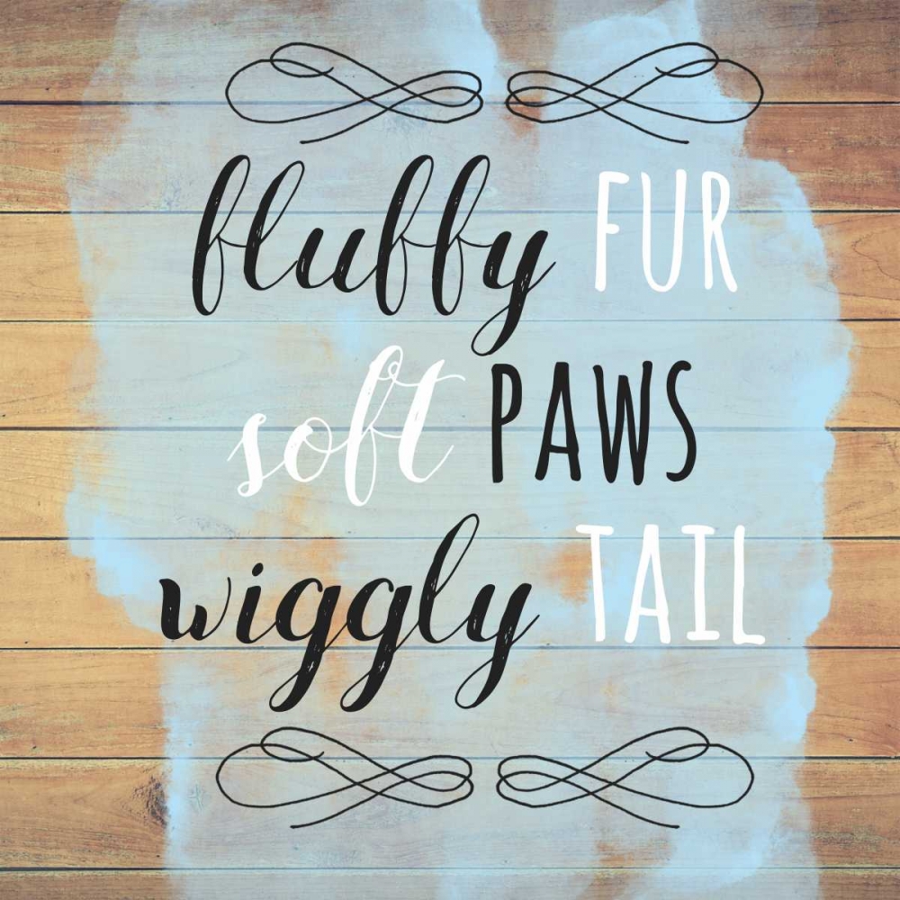 Fur Paws Tail Wood Sign art print by Jelena Matic for $57.95 CAD