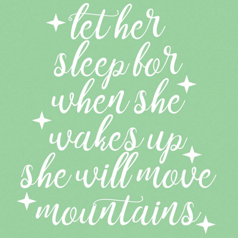 She Will Move Mountains art print by Jelena Matic for $57.95 CAD