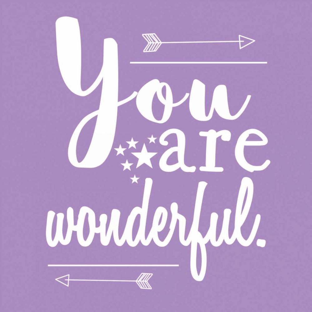 You Are Wonderful art print by Jelena Matic for $57.95 CAD