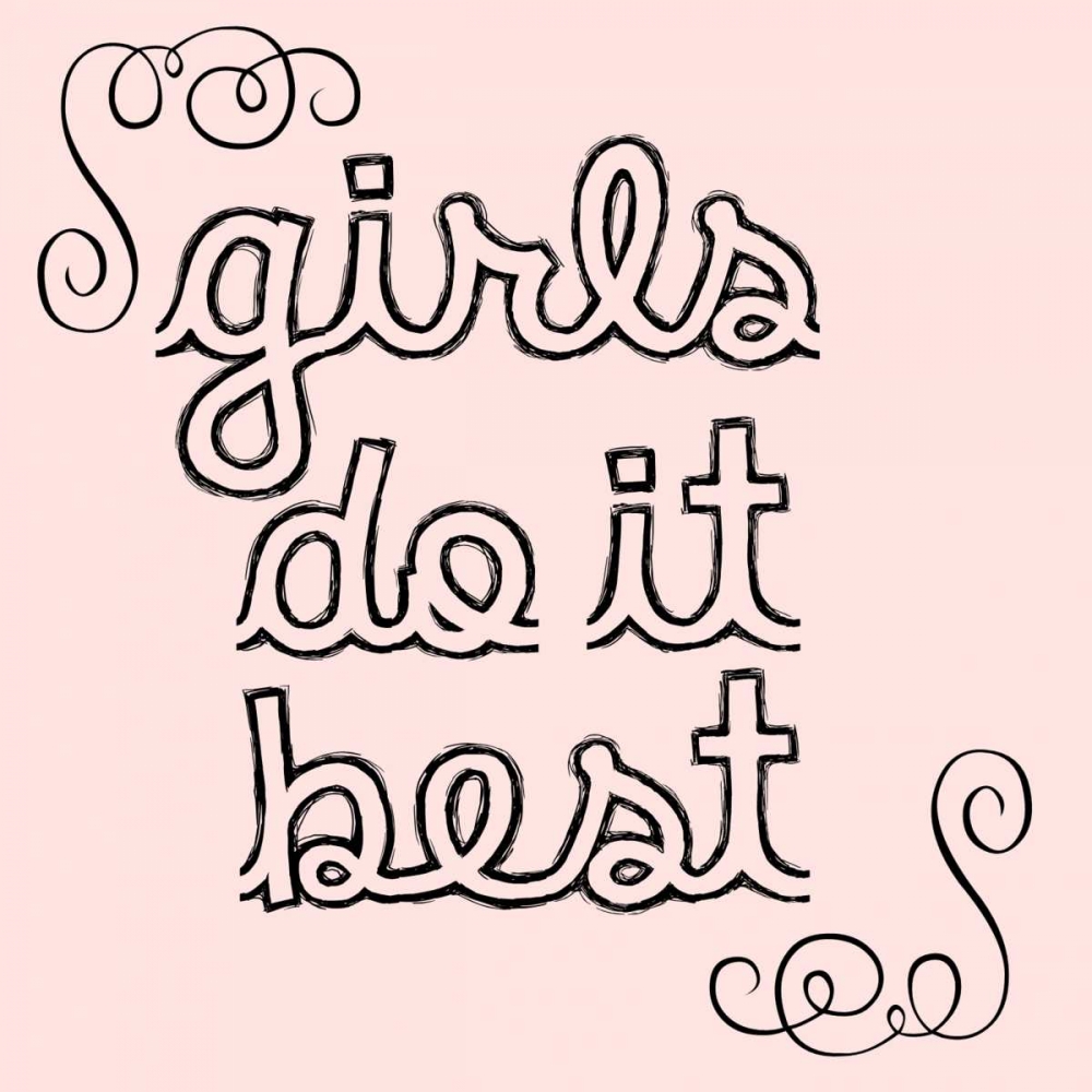 Girls Do It art print by Jelena Matic for $57.95 CAD