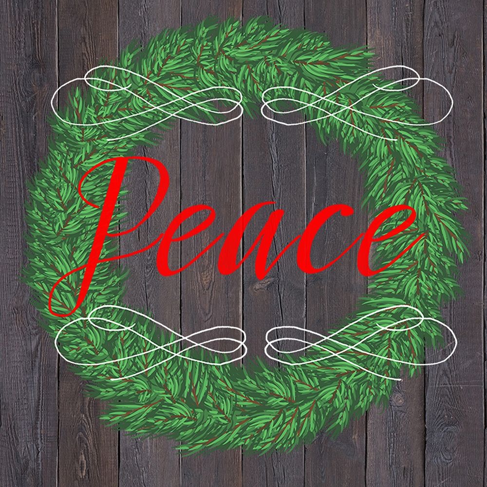 Peace Wreath art print by Jelena Matic for $57.95 CAD