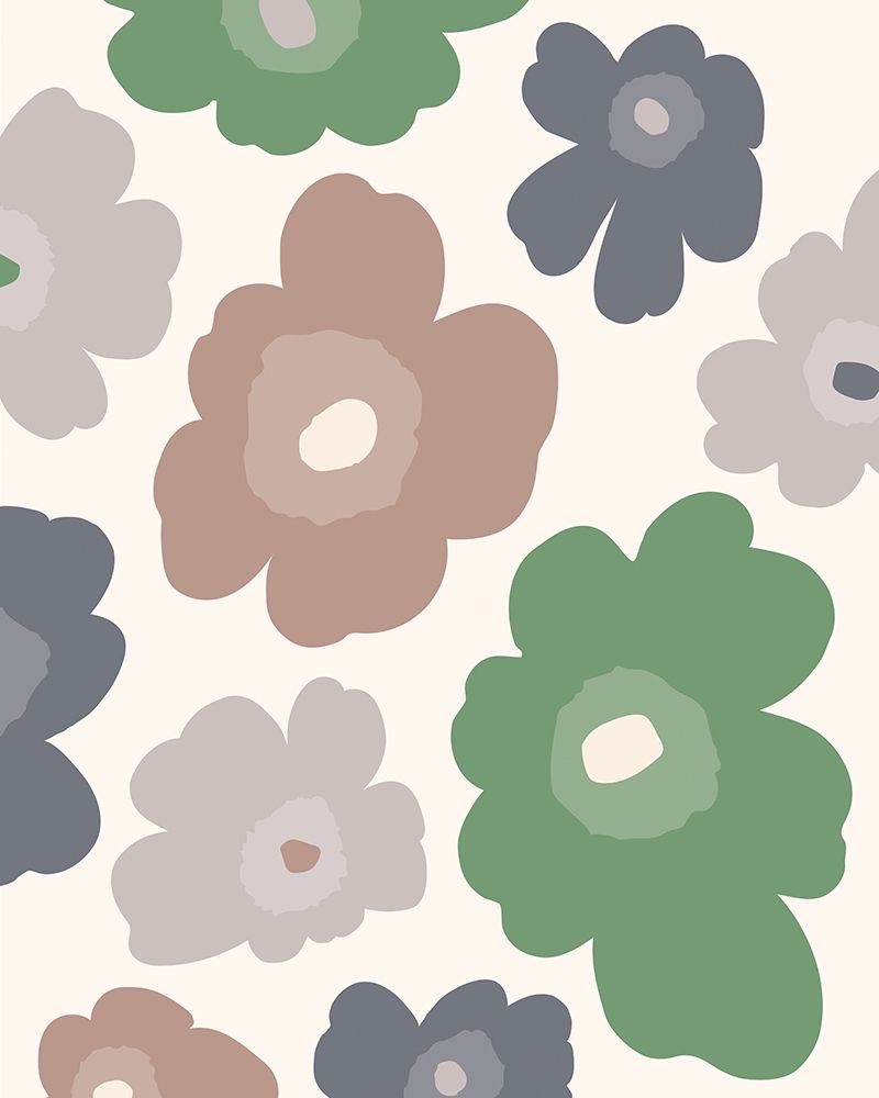 Flower_Pattern_Palette2 art print by Jennifer McCully for $57.95 CAD