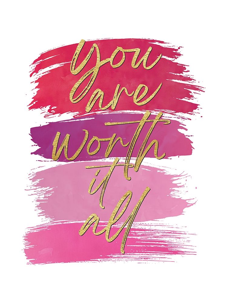 You Are Worth It All 2 art print by Jennifer McCully for $57.95 CAD