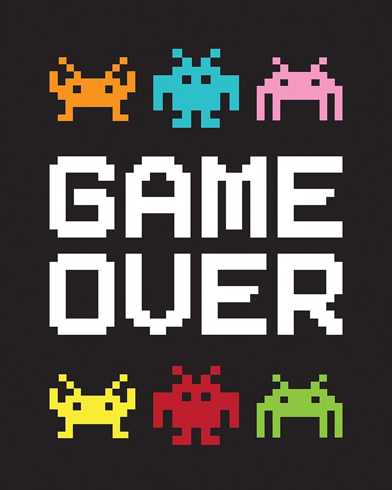Game Over 1 art print by Jennifer McCully for $57.95 CAD