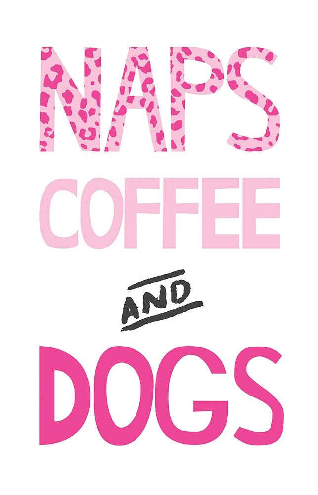Naps Coffee Dogs 2 art print by Jennifer McCully for $57.95 CAD