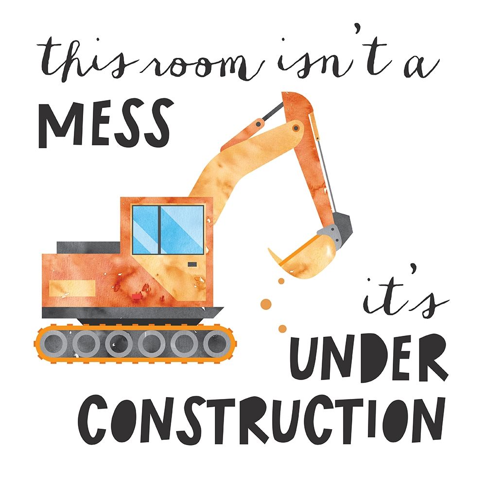 Under Construction art print by Jennifer McCully for $57.95 CAD